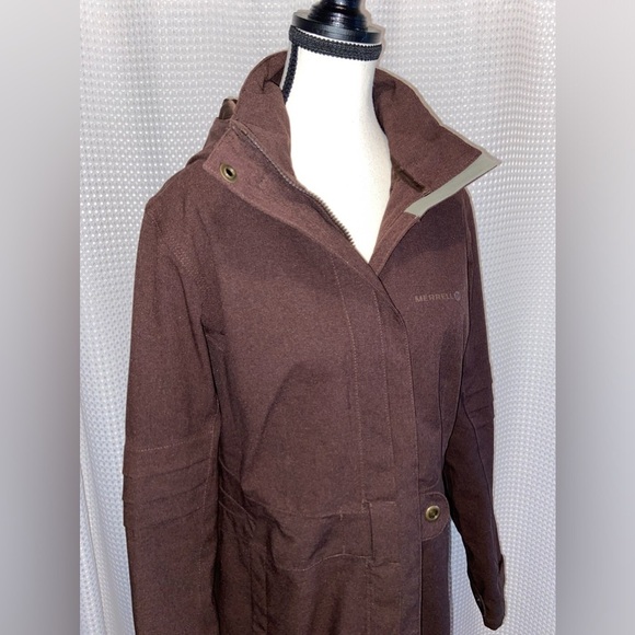 Women’s MERRELL Wakefield waterproof insulated rain Jacket size medium - Picture 6 of 16